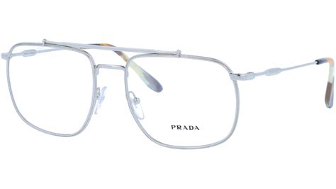 Prada PR56UV PR 56UV 1BC1O1 Silver 